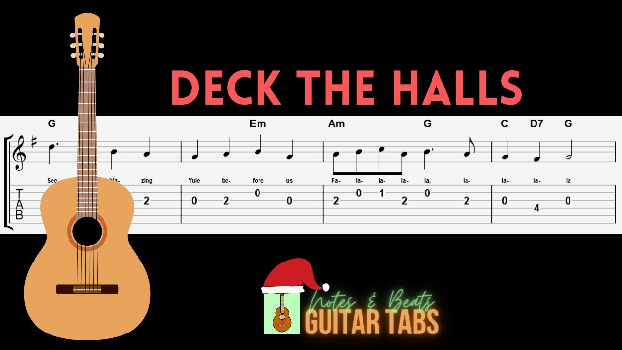 Deck The Halls GUITAR TAB