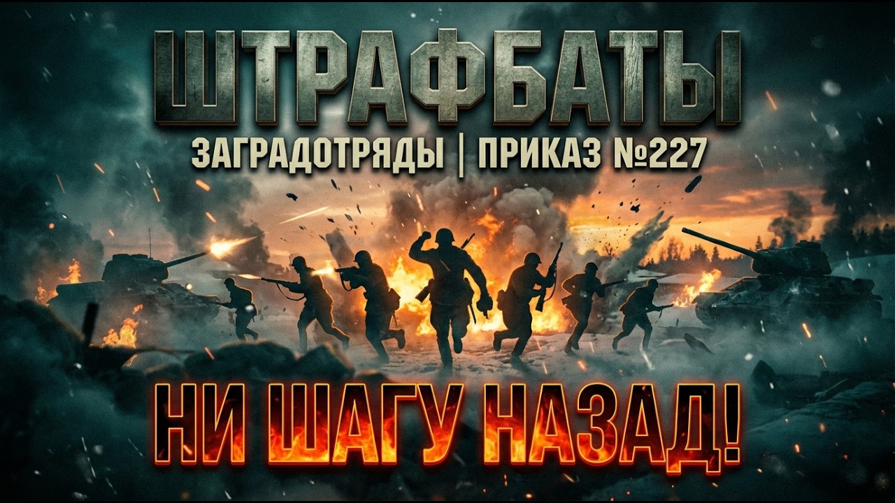 ШТРАФБАТЫ СССР: "Ни Шагу Назад": Что на Самом Деле Делали Заградотряды в 1942-1945