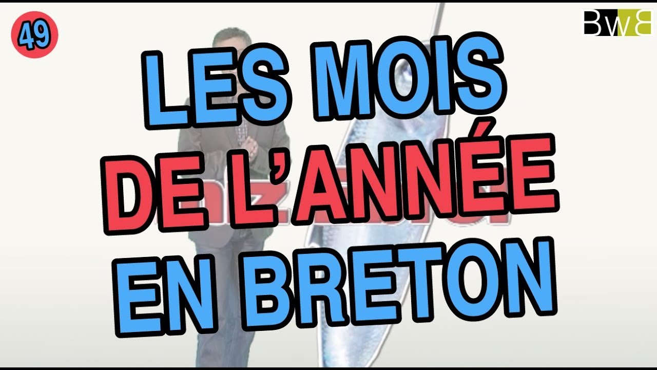 Les mois de l'année en breton - Brezhoneg Bemdez n°49