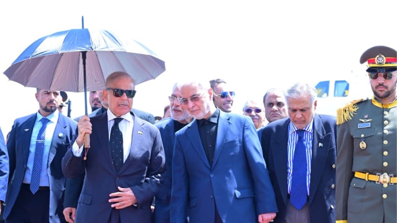 PM Shehbaz arrives in Iran on official visit