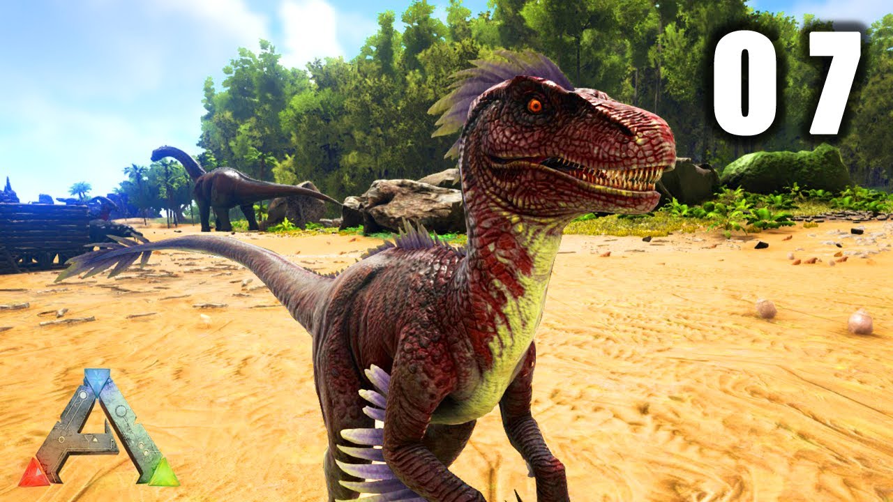 J'ESSAYE DE CAPTURER UN RAPTOR - ARK #7