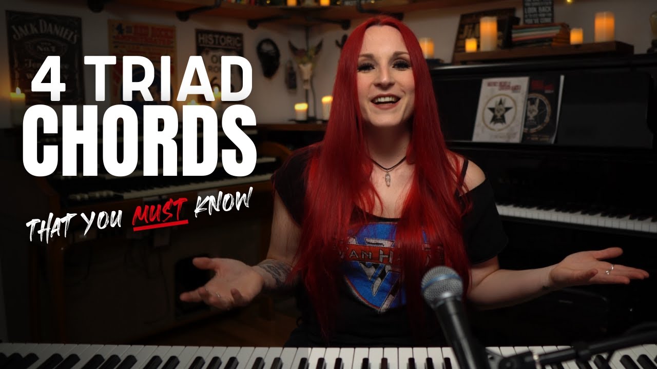 4 Triad Chords at the Piano That You Must Learn
