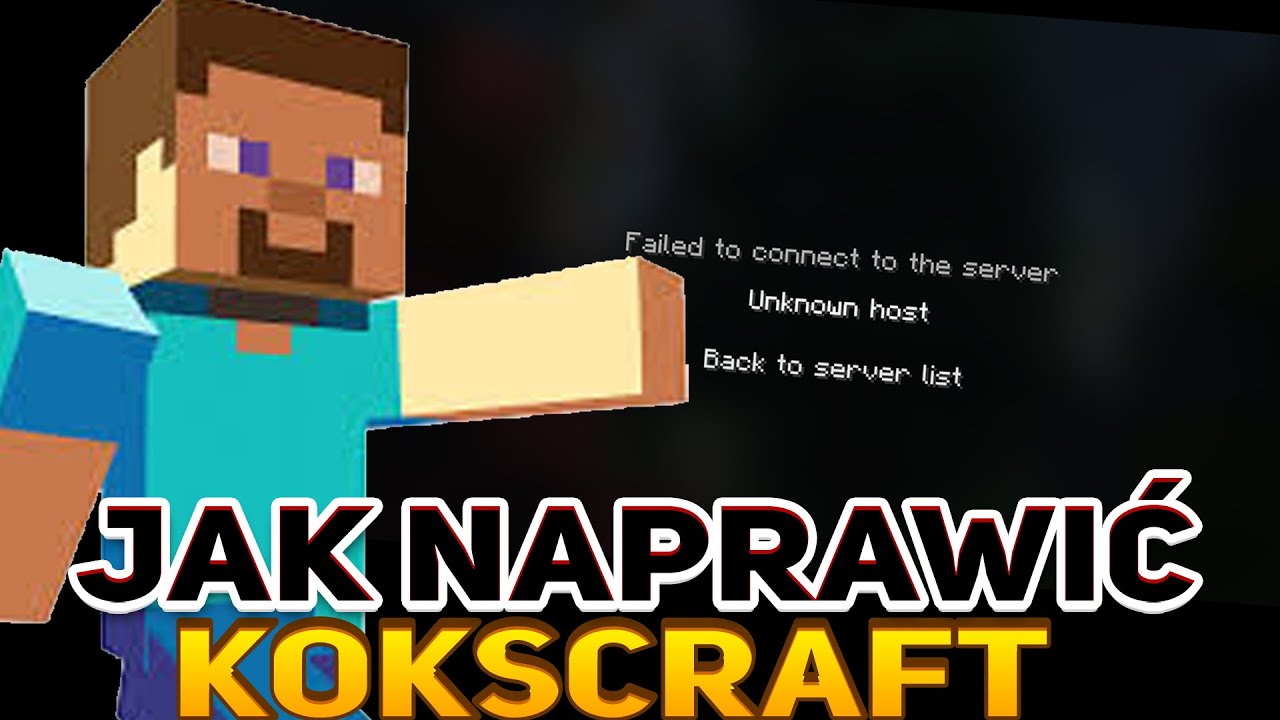 Jak naprawić unknowhost na KoksCraft.pl i innych serwerach
