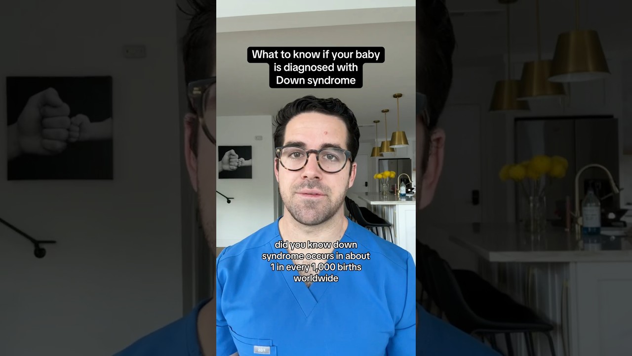 What To Know If Your Baby Is Diagnosed With Down Syndrome 💙 | Dr. Yoshi Explains