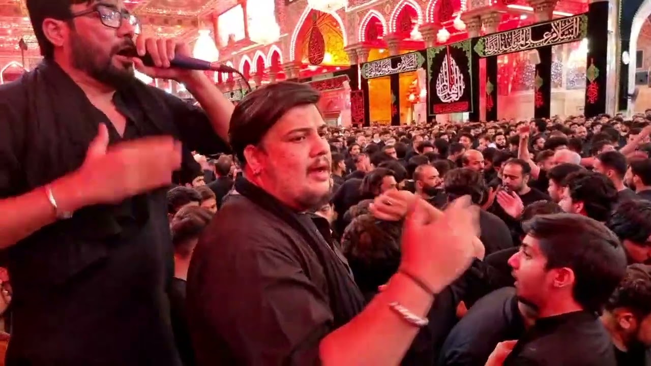 Mir Hasan Mir Live Haram Imam Hussain, Karbala 8 Muharram namaz wila mawan karbala diyan mawan 2023