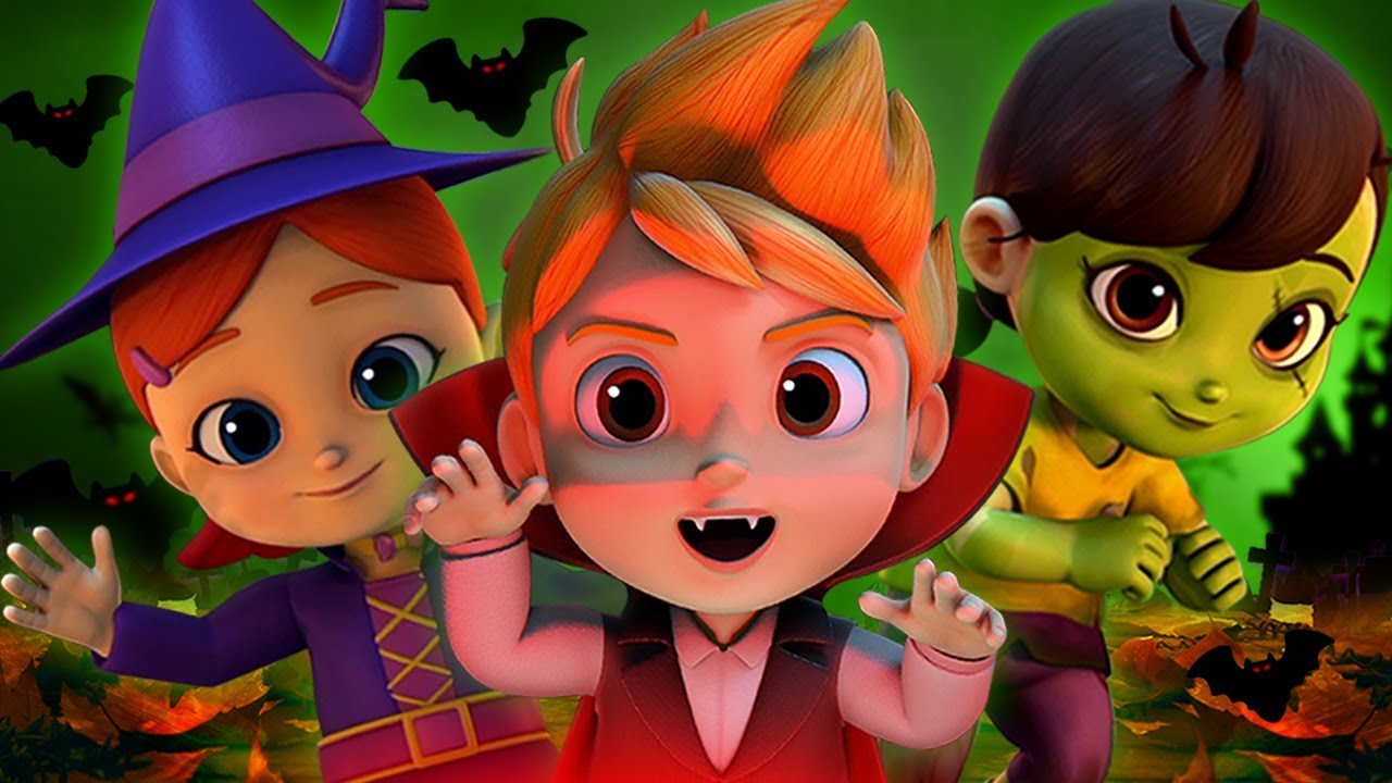 Halloween malam | Lagu Anak-Anak | Halloween kostum | Halloween Night In English | Kids Tv Indonesia