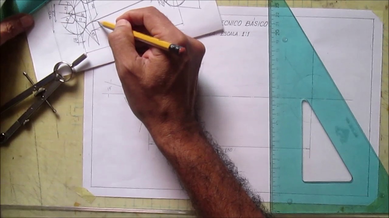 DIBUJO TÉCNICO - MECÁNICO - LLAVE ESPAÑOLA ESC 1.1