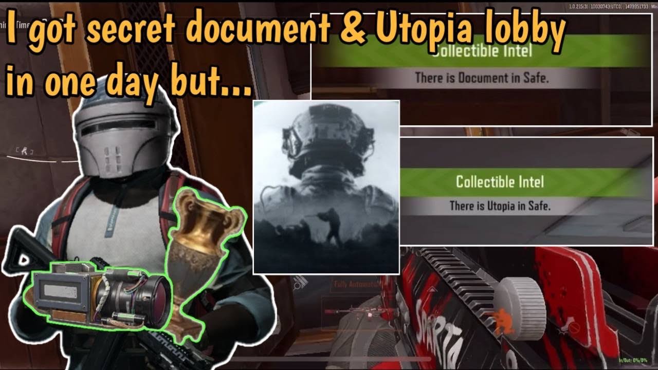 Secret document lobby but… | arena breakout