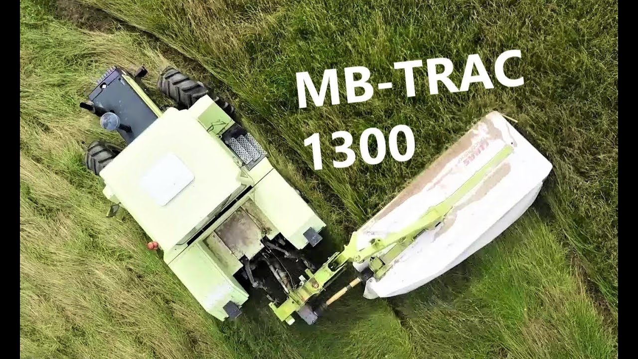 | MB-TRAC 1300 | CLAAS DISCO 3500 | Heu-Ernte 2018 | Teil 1 |