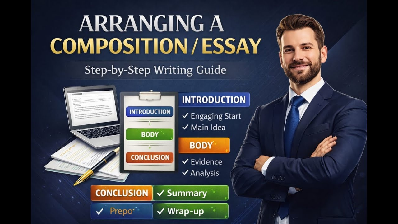How to Arrange a Composition or Essay | Complete English Writing Guide