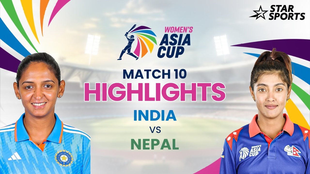 Women's Asia Cup Highlights | Shafali's 81 powers India into the semi-final | #WomensAsiaCupOnStar