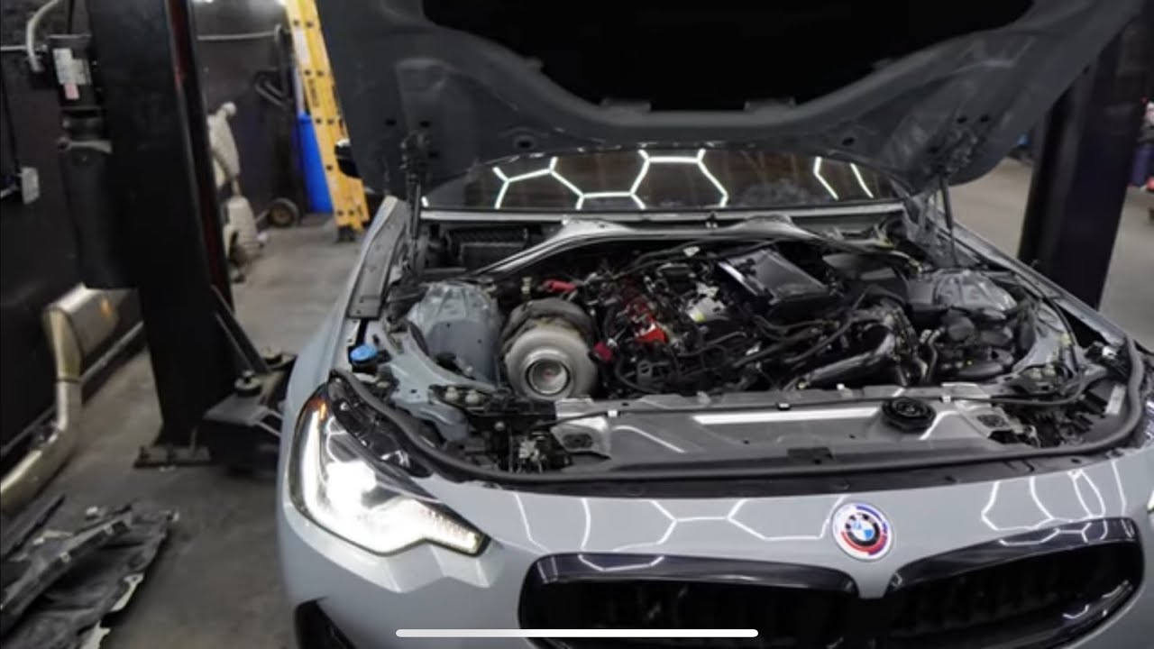 INSTALLING A BIG TURBO ON A M240i XDRIVE 900HP