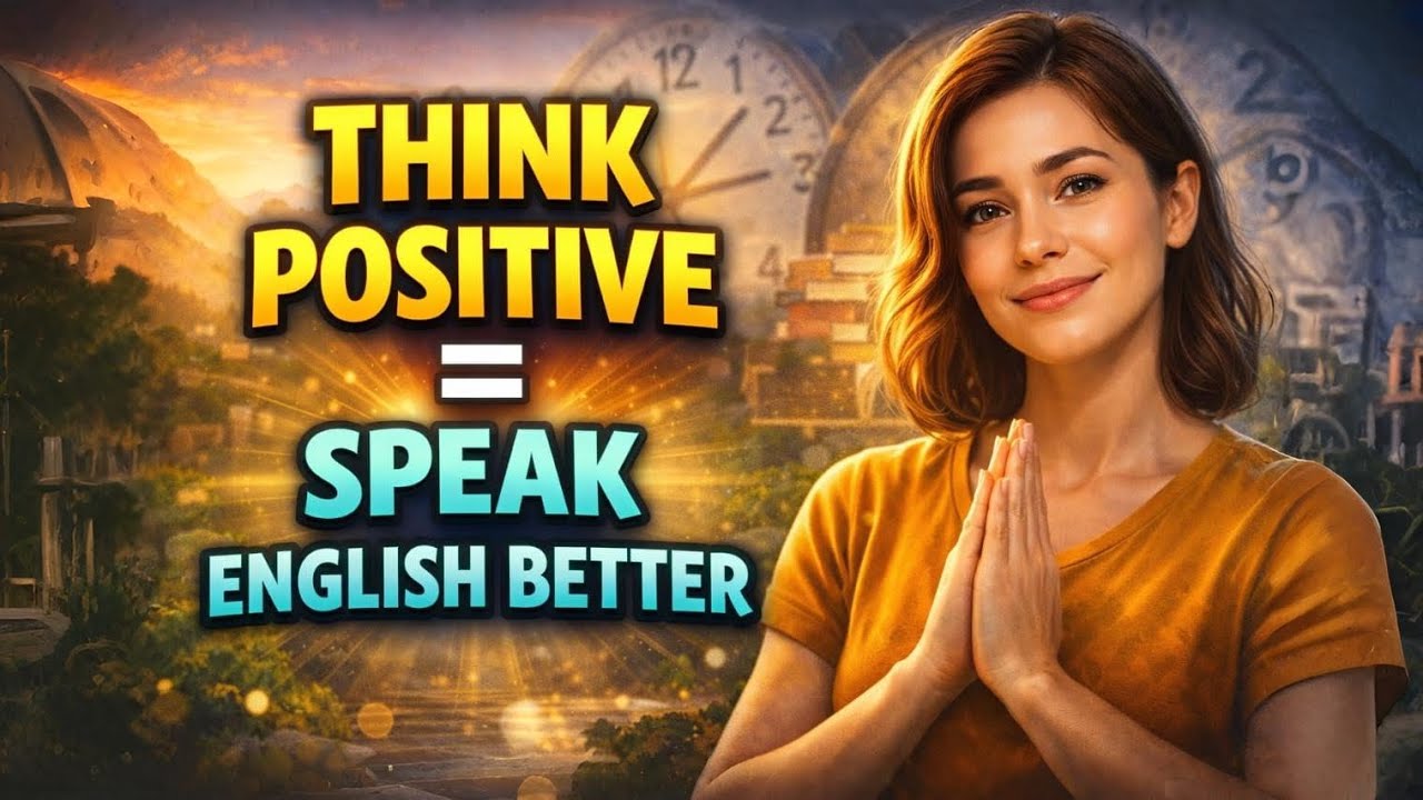Think Positive and Speak English with Confidence | Easy English Podcast