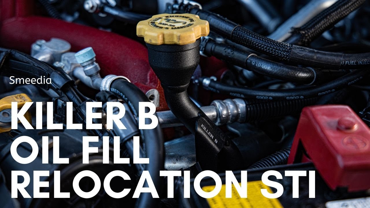 Killer B Oil Fill Relocation Tube Install (STI)
