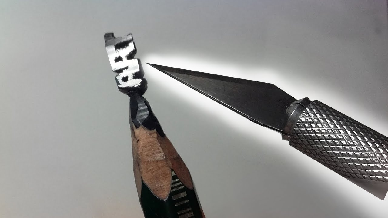 Sculpter une mine de CRAYON !