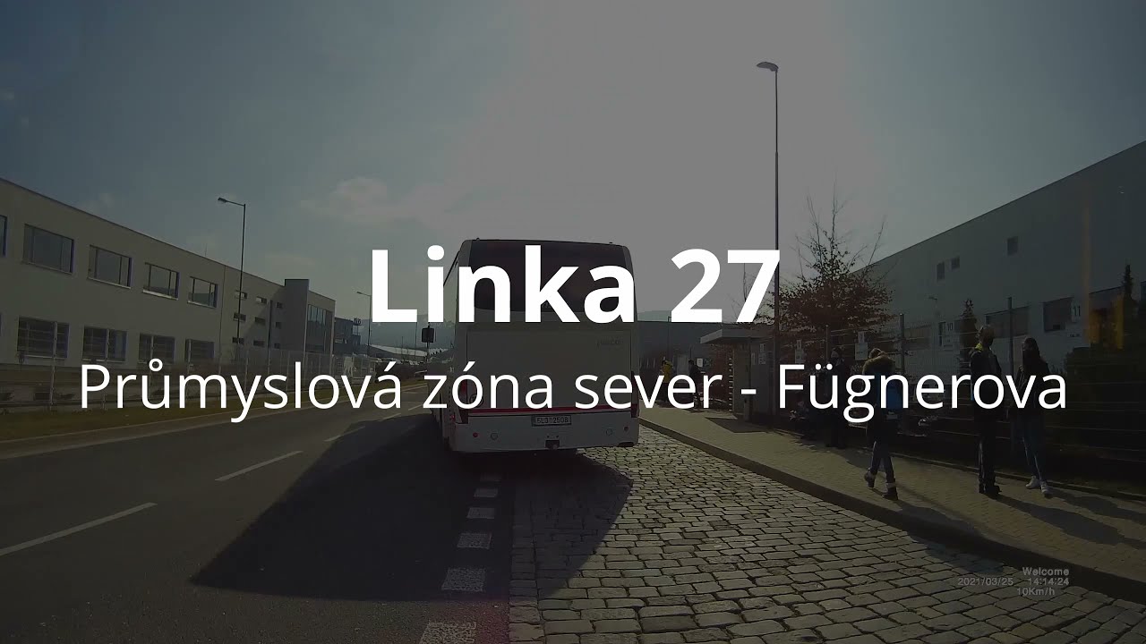 Linka 27: Průmyslová zóna sever - Fügnerova