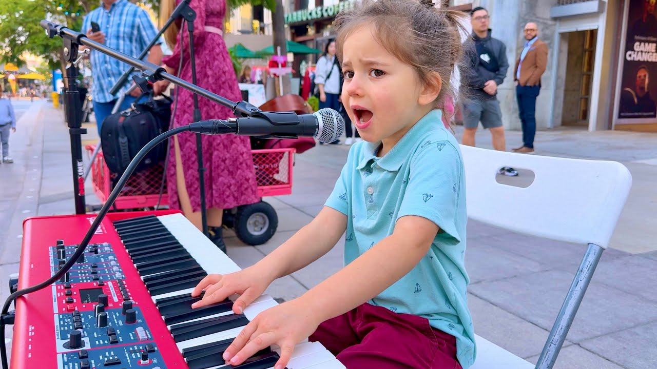 Every Breath You Take &ndash; 4-Year-Old SINGER AMAZED People