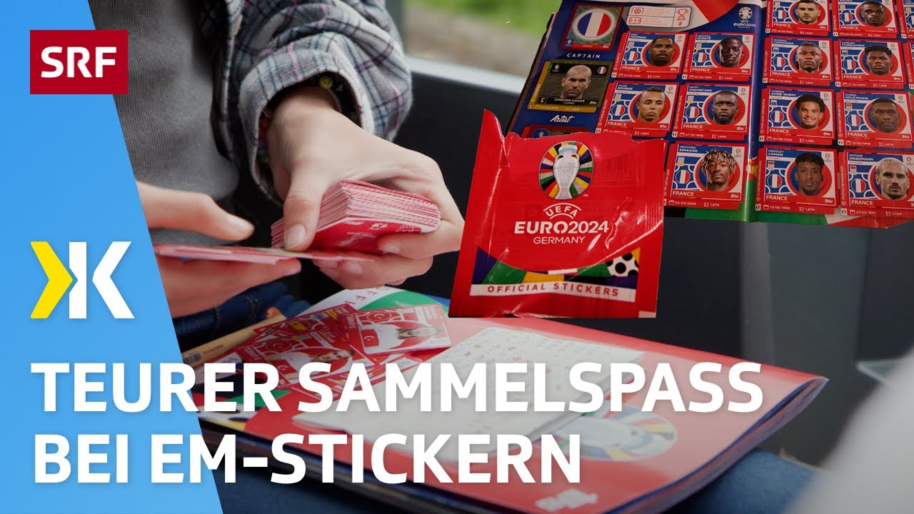 Topps statt Panini: Unsportliche Preise fürs Fussball-Sammelalbum | 2024 | Kassensturz | SRF