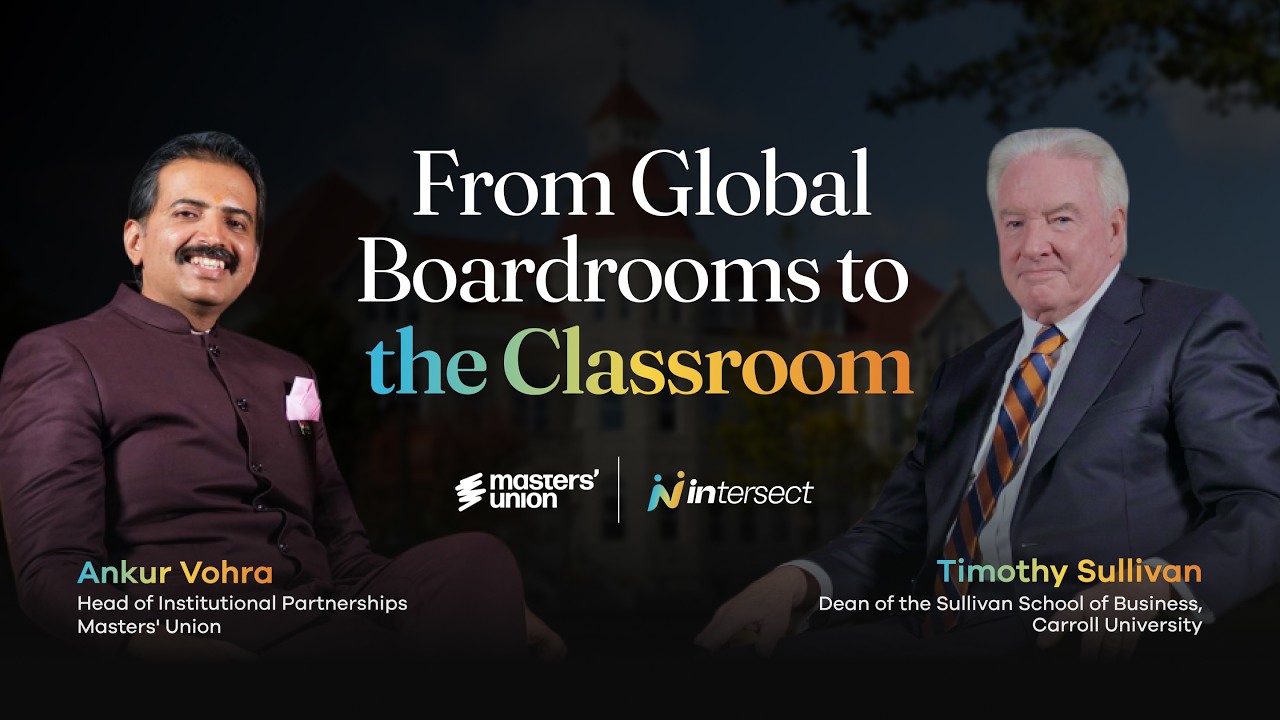 Ep. 30 | From Global Boardrooms to the Classroom ft. Timothy Sullivan