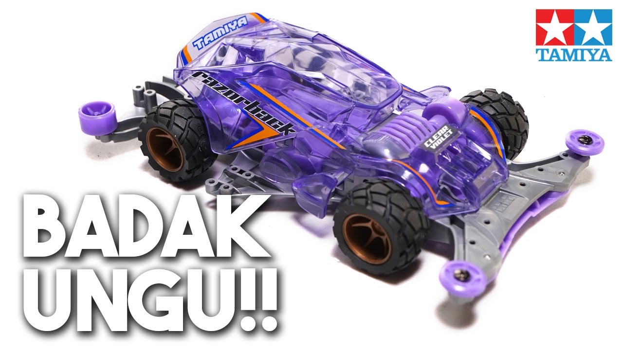 RAZORBACK CLEAR VIOLET SPESIAL PAKE TELOR!!