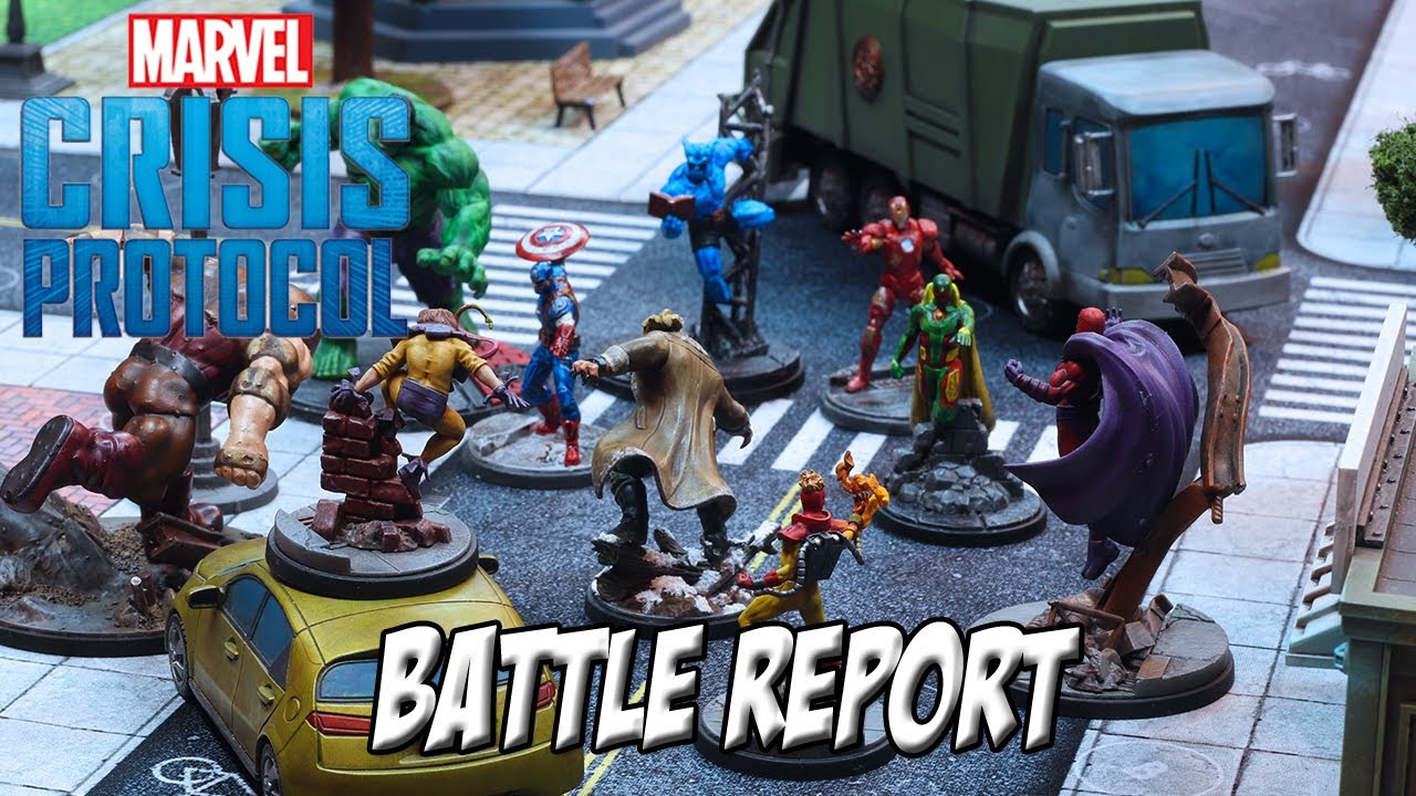 Marvel Crisis Protocol Battle Report - World War Marvel Ep. 231: Avengers Vs. Brotherhood