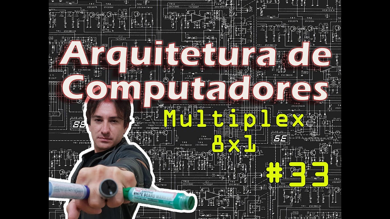 33. Arquitetura de Computadores: Multiplexador 8x1