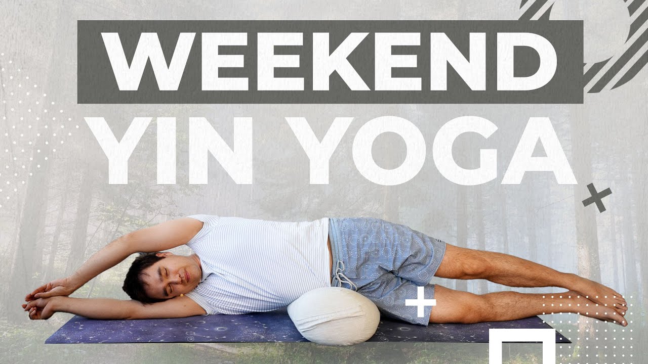 1 Hour Yin Yoga Flow For The Weekend (With Rebounds!)