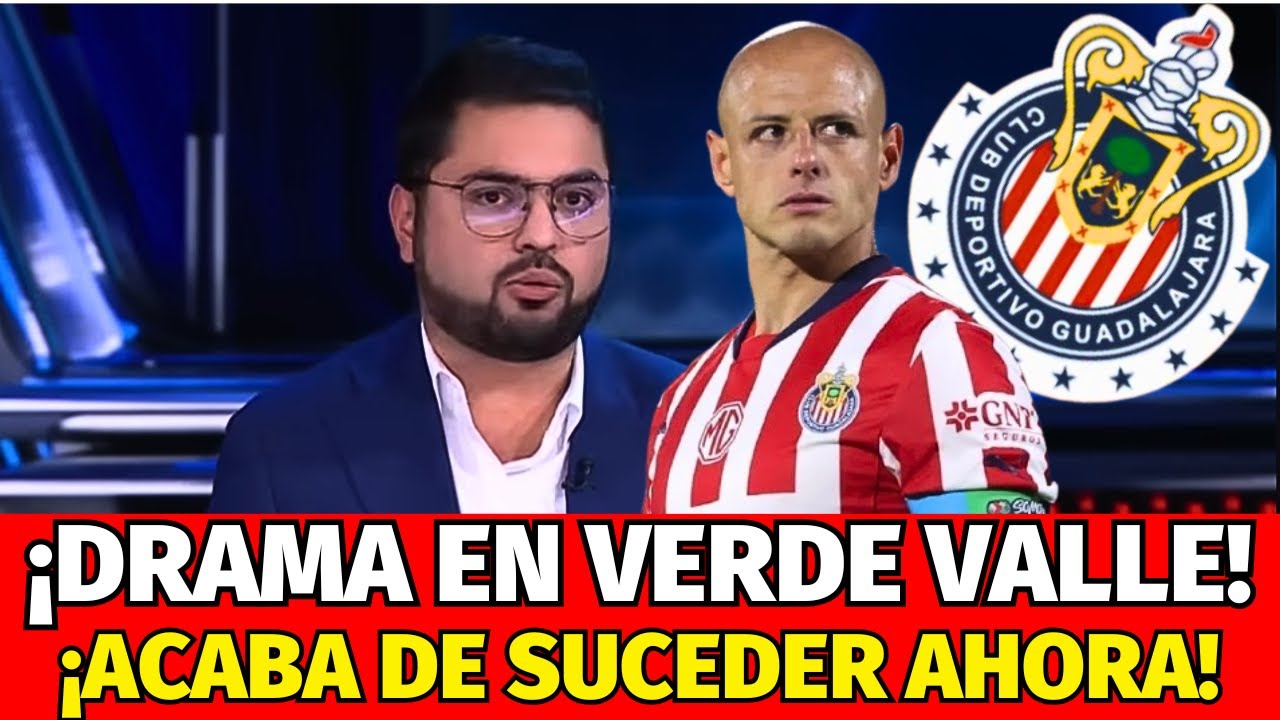 ¿EL ADIÓS? CHICHARITO REAPARECE TRAS SU ERROR: ¡NOTICIAS DE CHIVAS HOY!