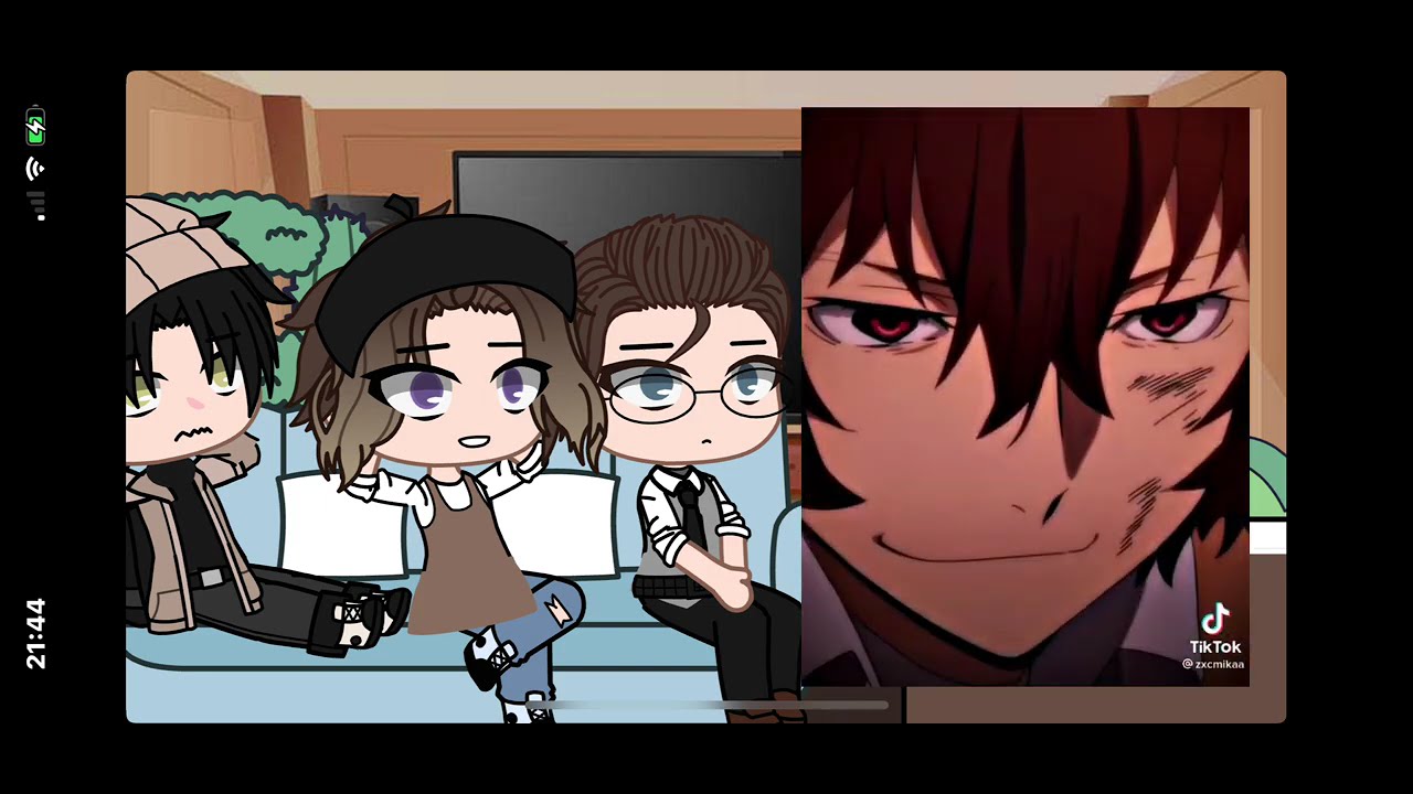 Bj Alex react to DGs future as dazai osamu || not canon reaction || read description ||