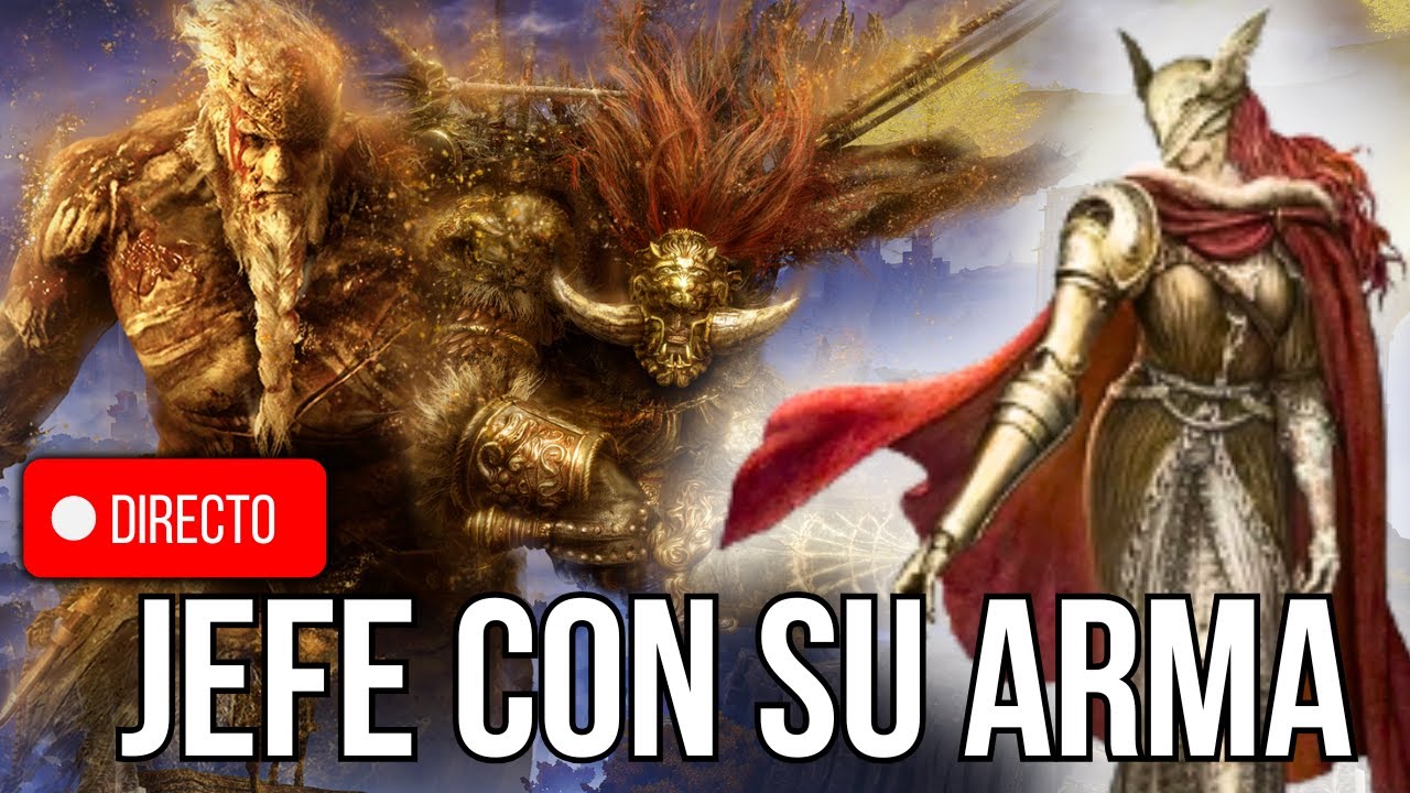 ¿Puedo completar Elden Ring derrotando jefes con su propia arma? El reto del !COPYCAT