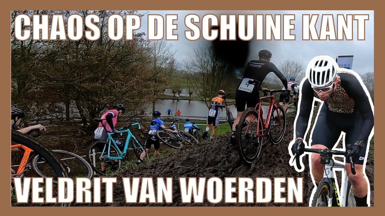 CHAOS op de SCHUINE KANT in de Veldrit van Woerden