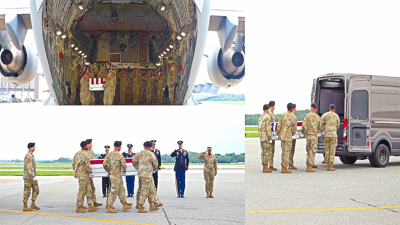 Army Spc. Travis J. Pameni - Emotional Dignified Transfer Home
