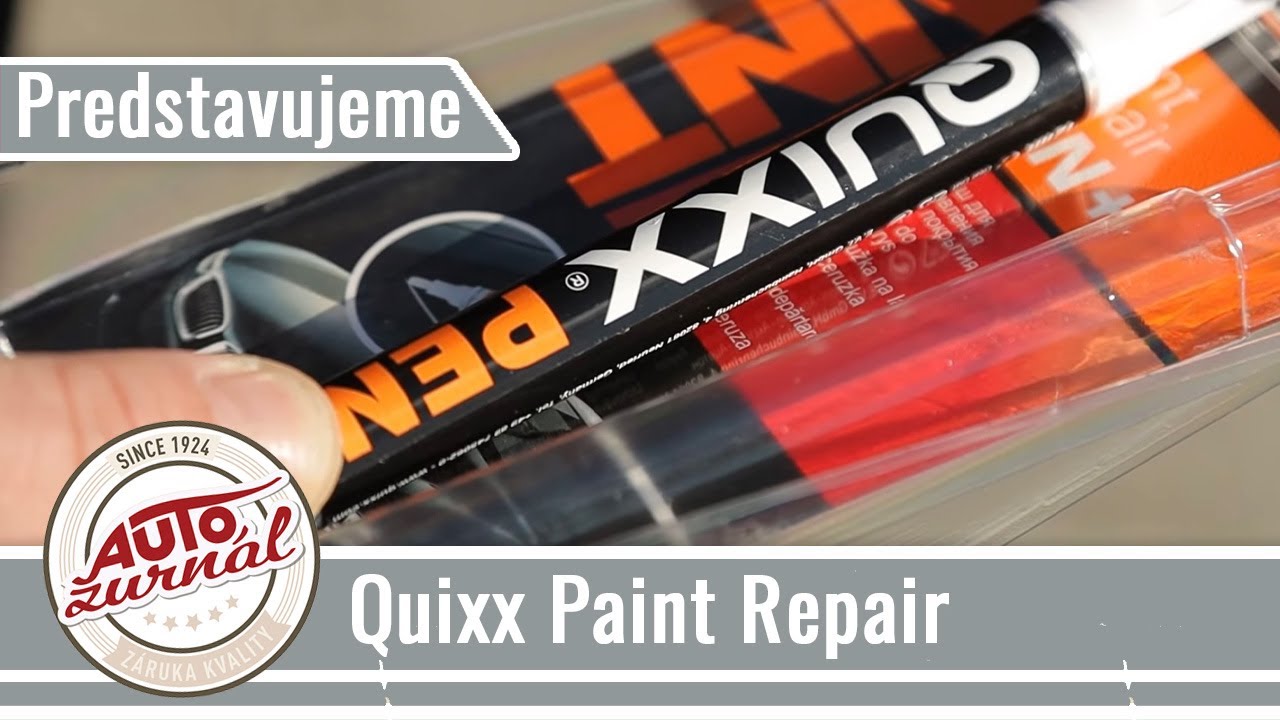 Vyskúšali sme korekčnú ceruzku na škrabance na karosérii Quixx Paint Repair