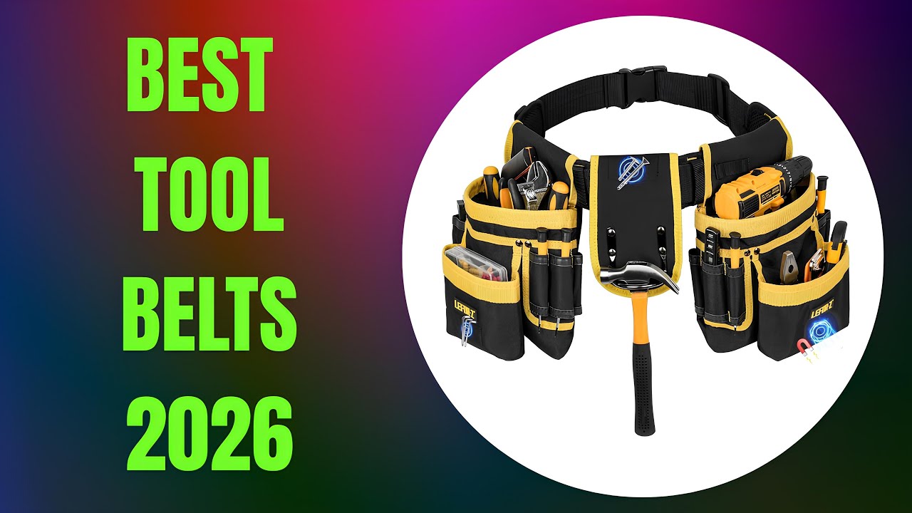 Top 5 Best Tool Belts 2026 | Heavy-Duty & Comfortable for Pros