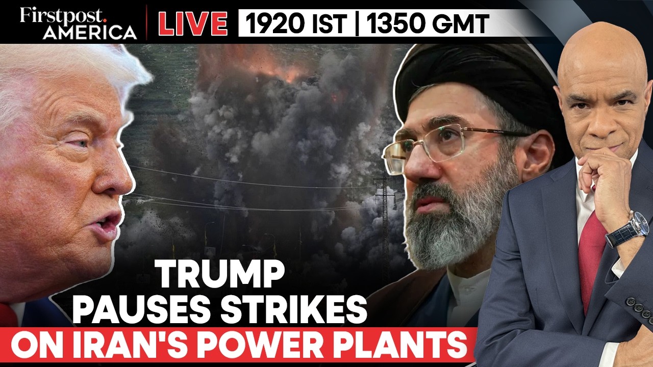 LIVE: Trump Postpones Strikes on Iran&rsquo;s Power Plants After Talks | Firstpost America | N18G