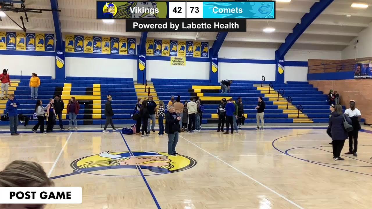 Vikings vs Comets Basketball