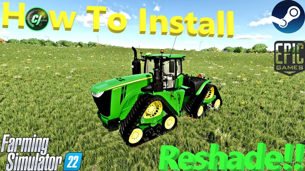 Farming Simulator 22! | Как установить Reshade! | 