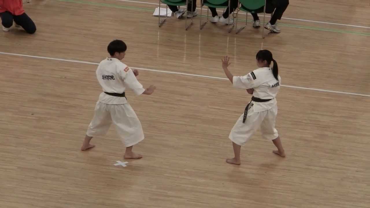 2012 全日 男女二段以上 本選　渡辺、松田