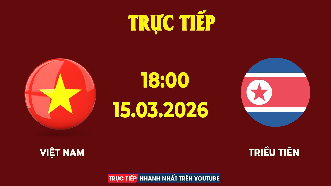 Việt Nam vs Triều Tiên |  Sức Mạnh Việt Nam Khiến Đối Thủ Chỉ Dám Phòng Ngự