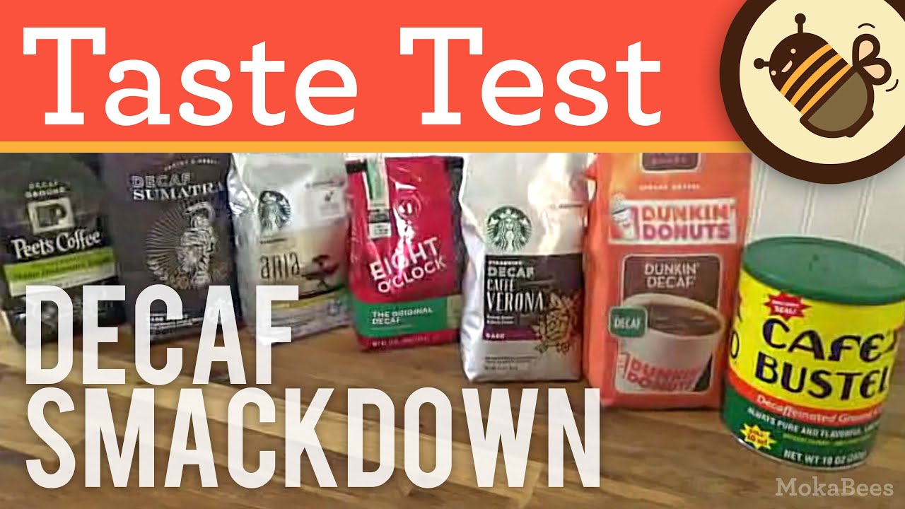 Best Decaf Coffee Taste Test - We Review & Compare Decaffeinated Coffee Brands