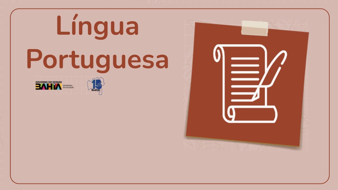 AULA DE LÍNGUA PORTUGUESA 09/03/2026 3ª SÉRIE VESPERTINO