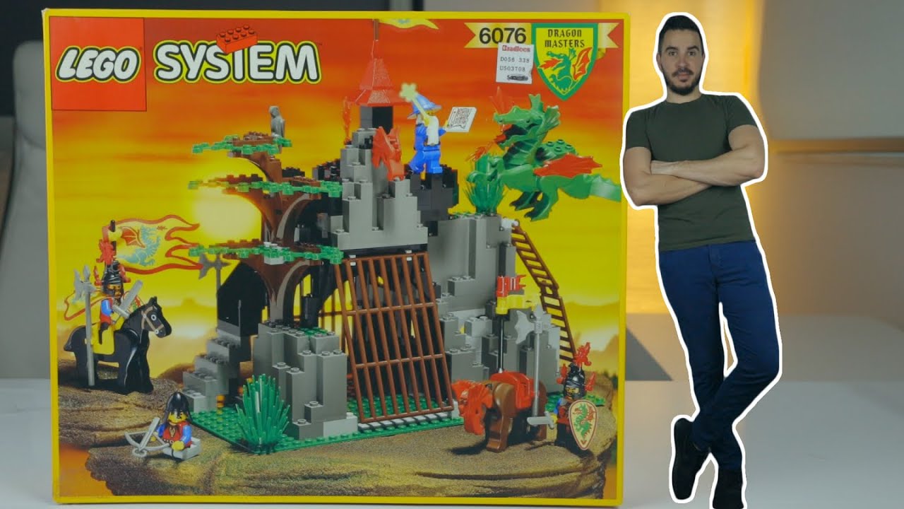 300alatt-lego System 6076 Dark Dragon's Den