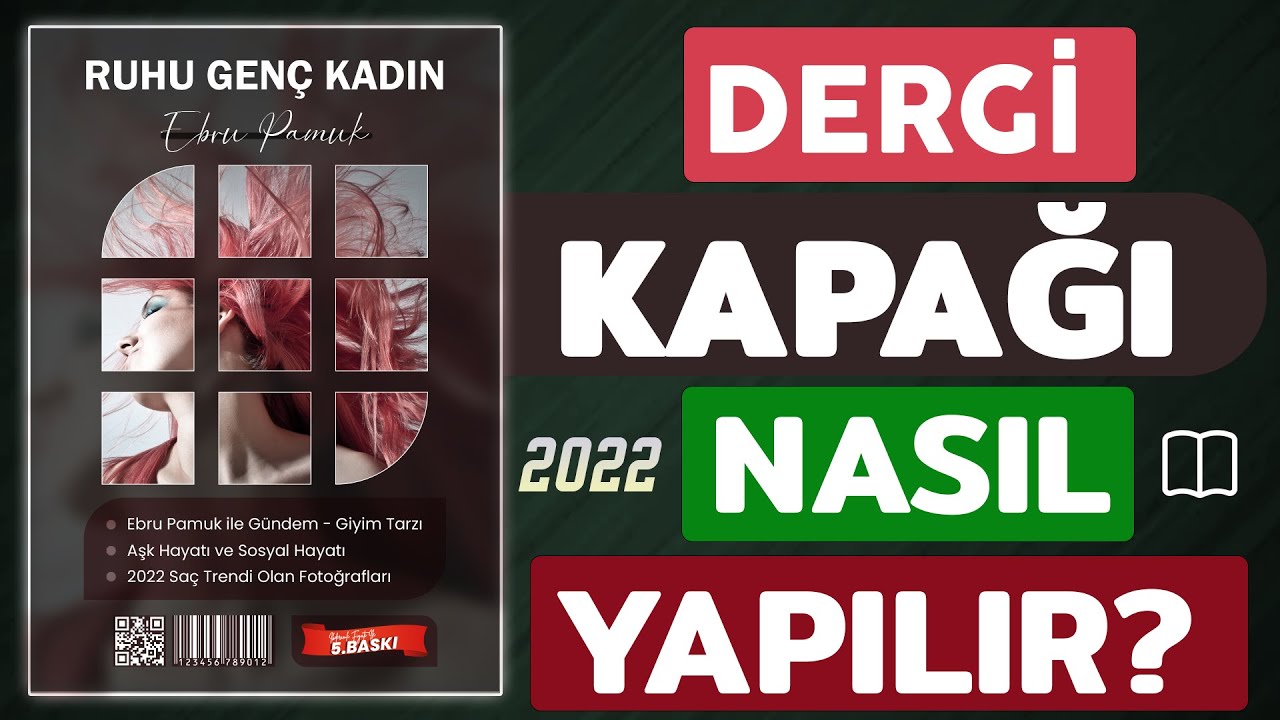 DERGİ KAPAĞI NASIL TASARLANIR? (İllustrator İle Dergi Kapağı Yapmak)