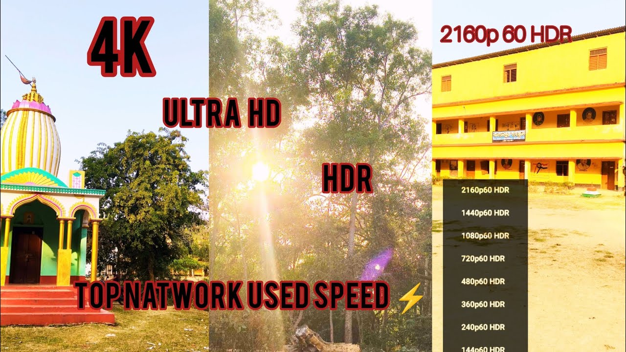 Indian Village 4K 60 fps ( Ultra HD ) 