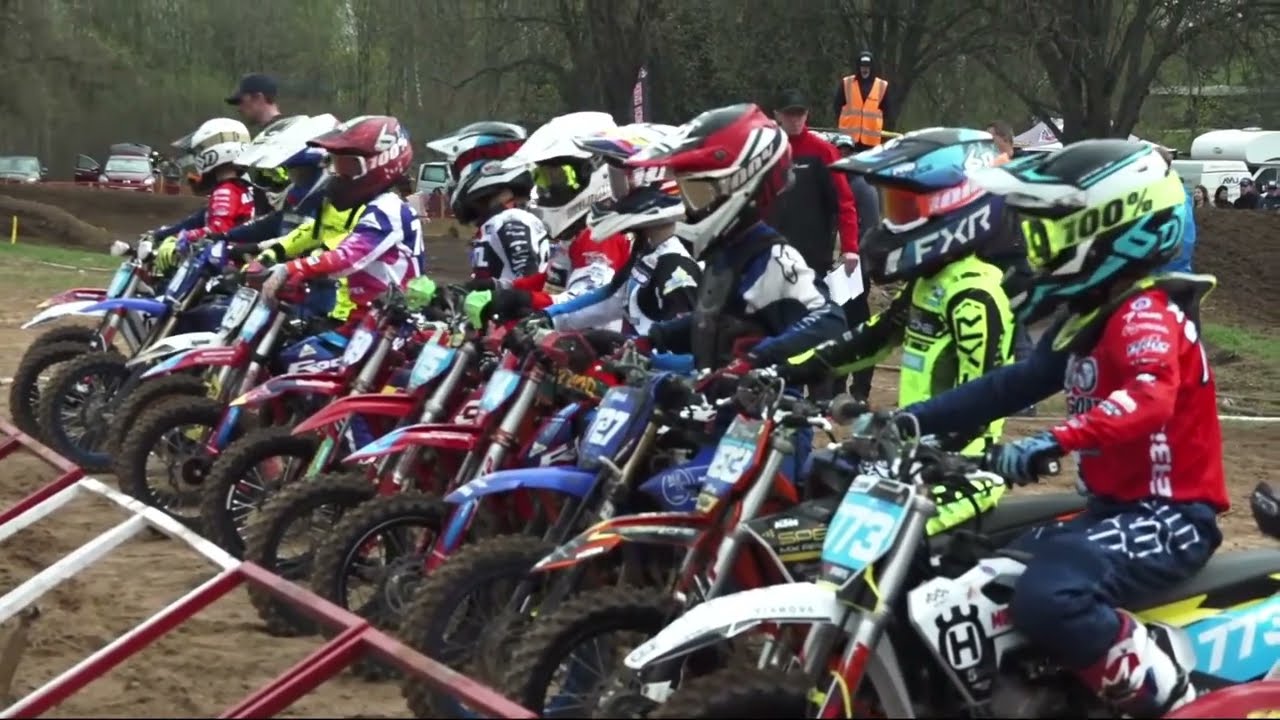 Latvijas čempionāta motokrosā 1.posms Aizputē