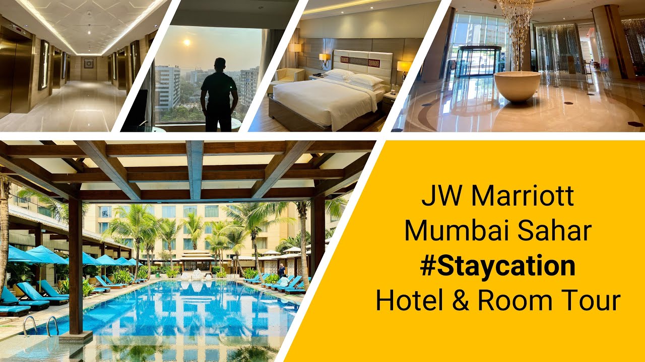 JW Marriott Mumbai Sahar - Staycation | Hotel Tour | Room Tour