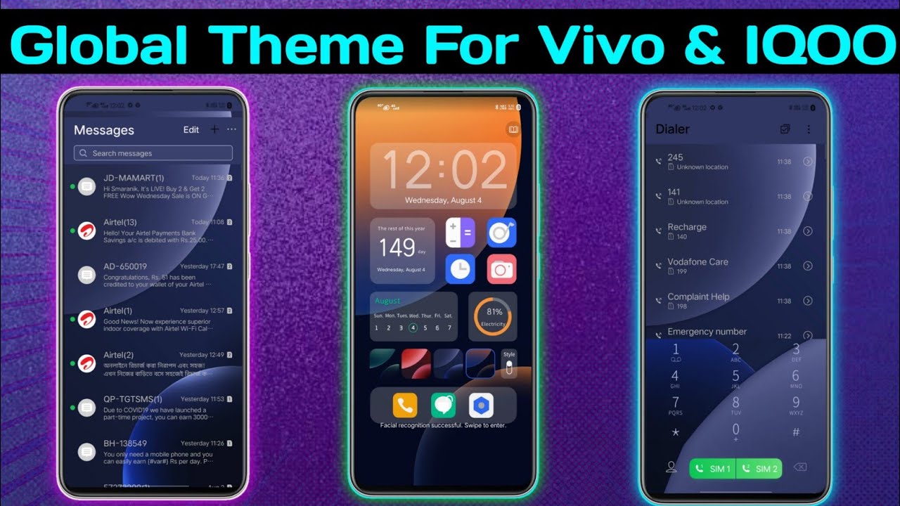 best vivo theme 2021 | vivo best global theme |best customize theme |vivo global theme free download