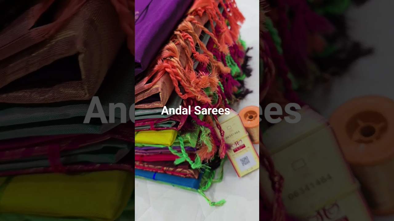 Jacquard Border With Checks | Traditional Handloom Pure Soft Silk | #silkmarkcertified#PureSoftSilk