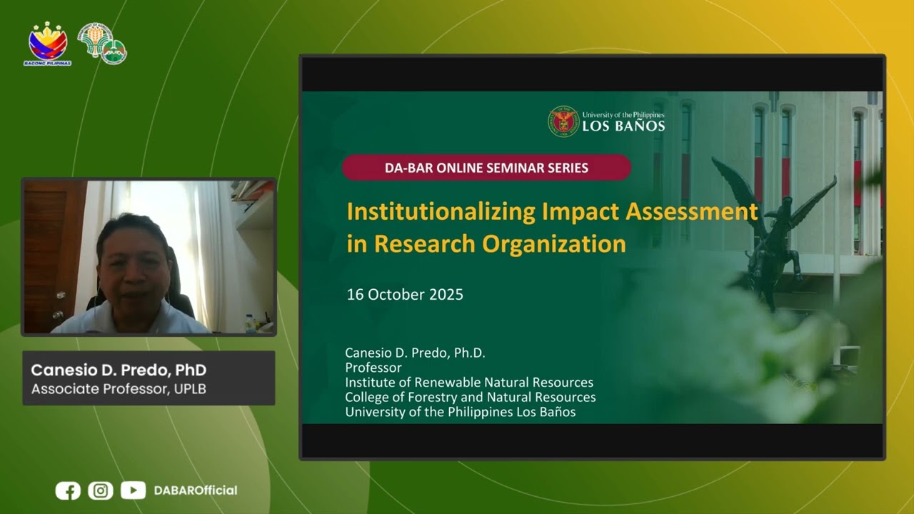 Institutionalizing Impact Assessment in Research Organization