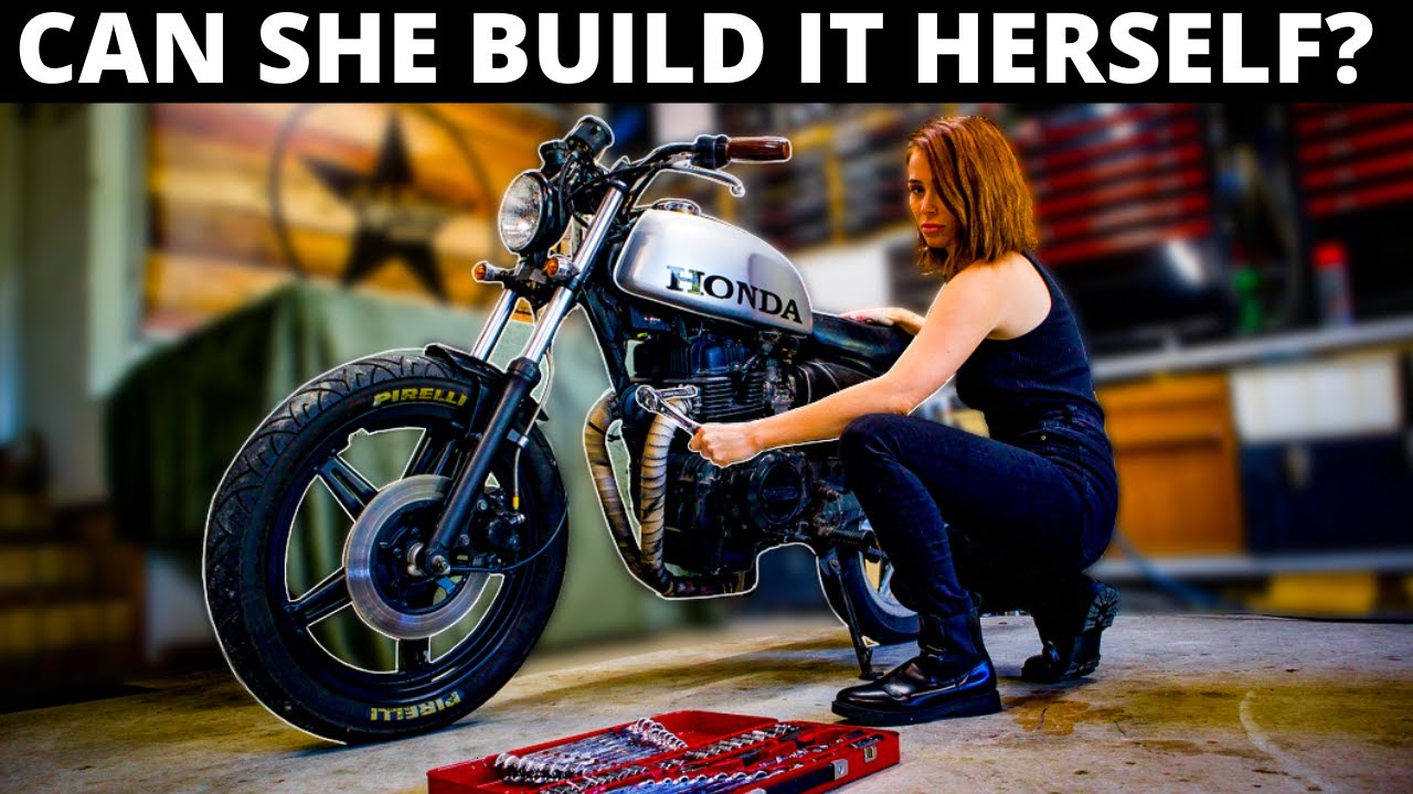 ★ ОНА ХОЧЕТ CAFÉ RACER С ОГРАНИЧЕННЫМ БЮДЖЕТОМ!!!